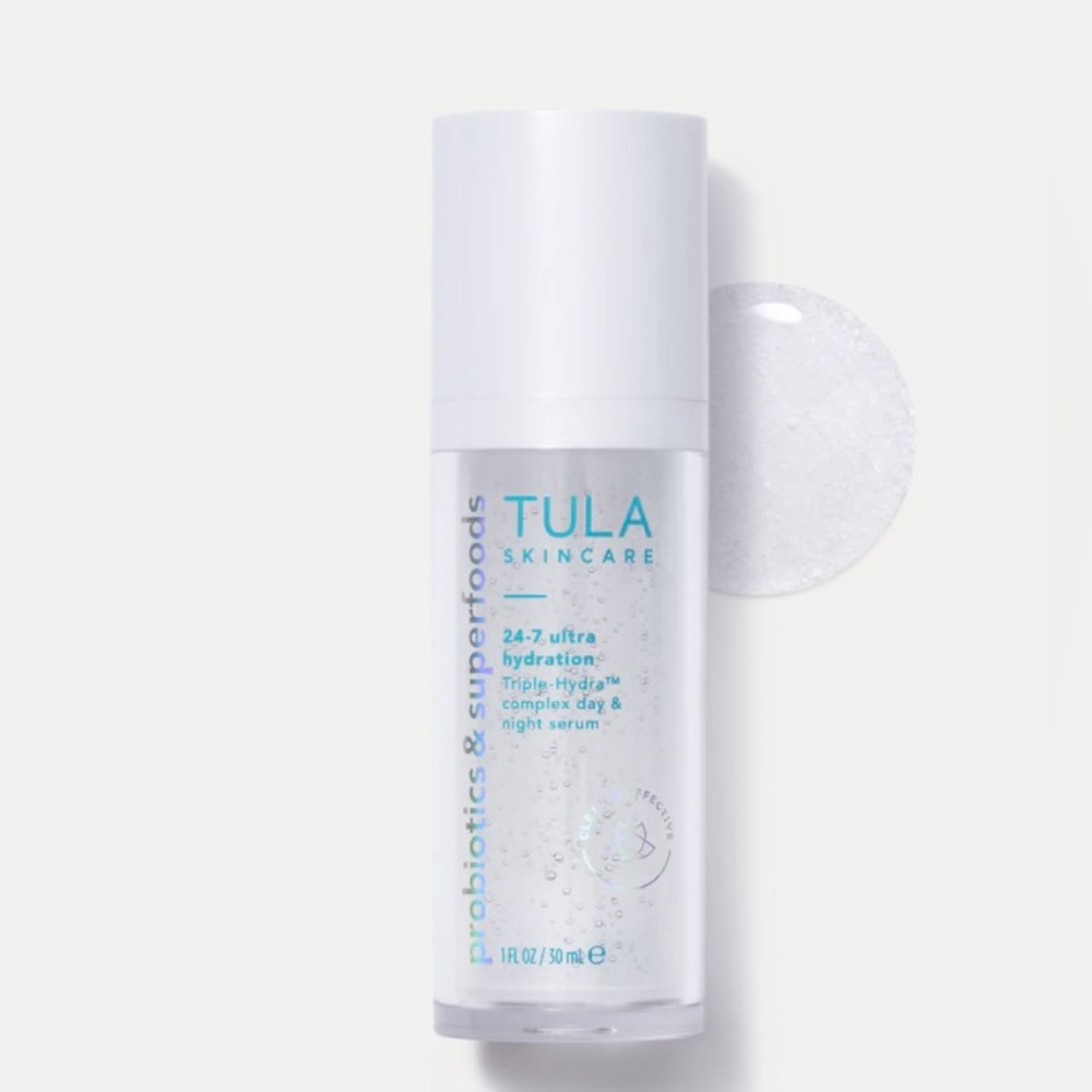 TULA 24-7 Ultra Hydration Serum, Day & Night Skincare Serum, Hydrating Serum